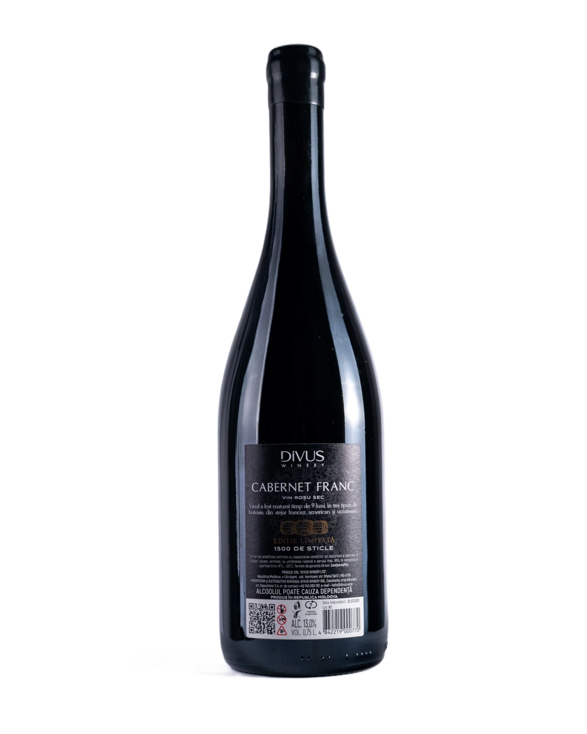 Divus Cabernet Franc spate
