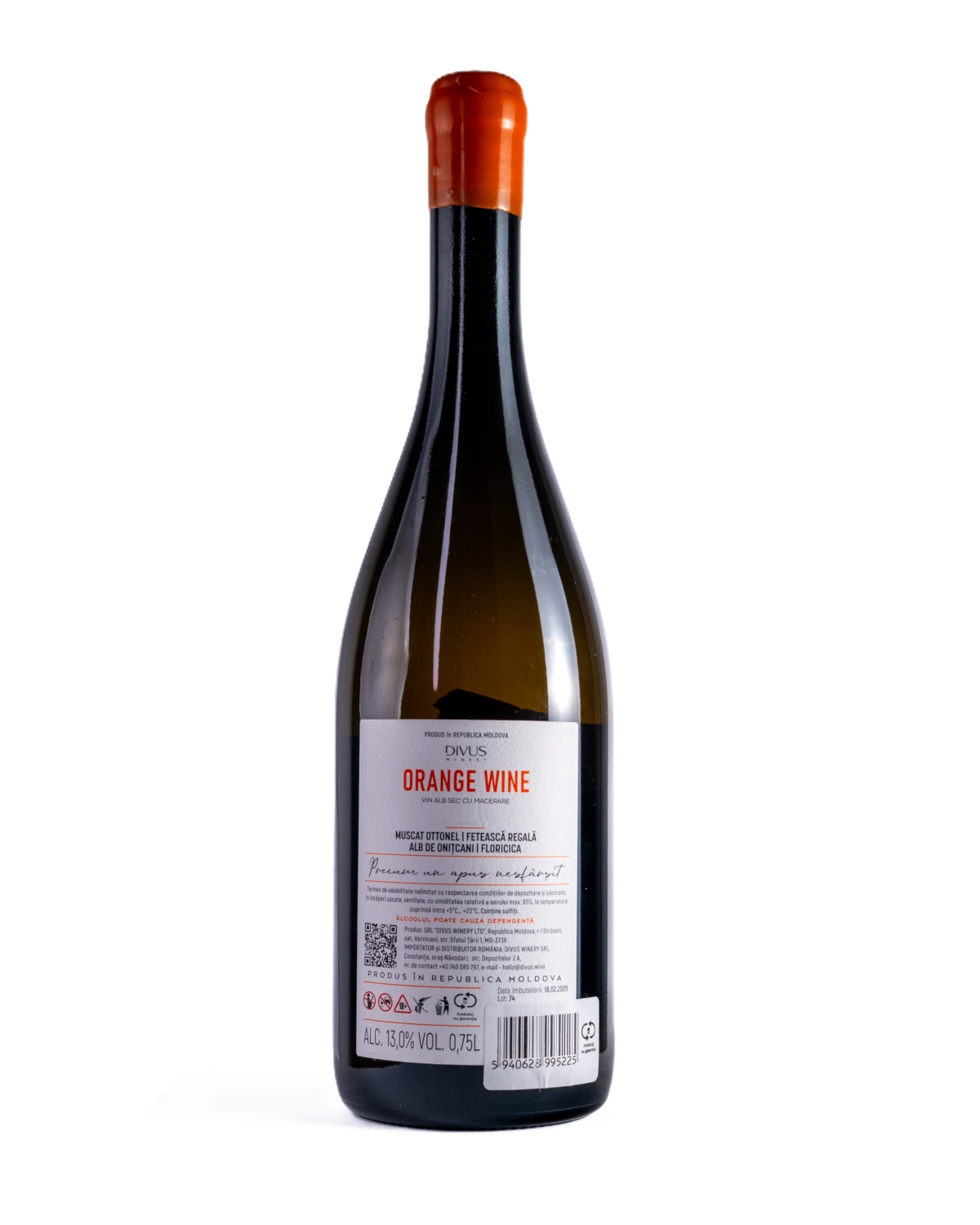 Divus Orange spate